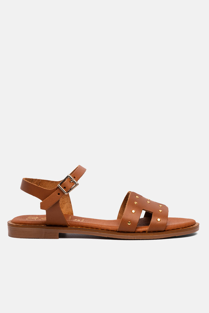 oh my sandals Sandalia Mujer Piel Fiorella Roble