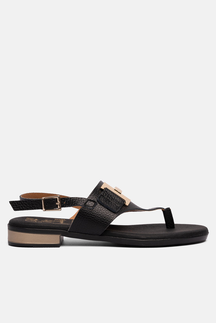 oh my sandals Sandalia Mujer Piel Gisela Negro