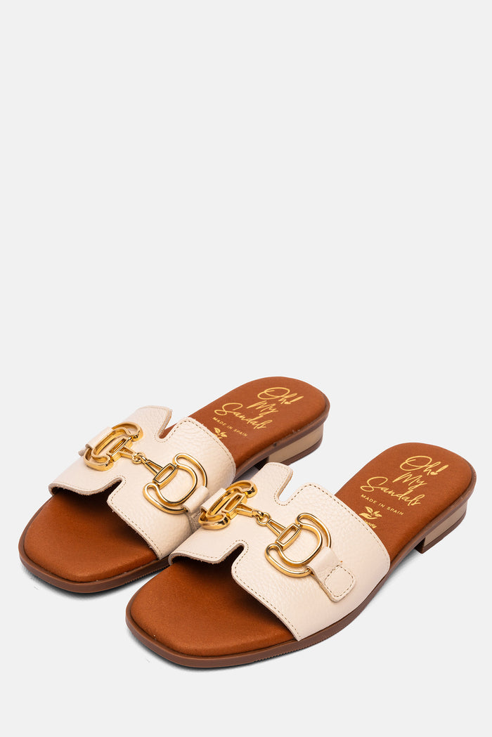 Oh My Sandals Sandalia Mujer Piel Helga Hielo