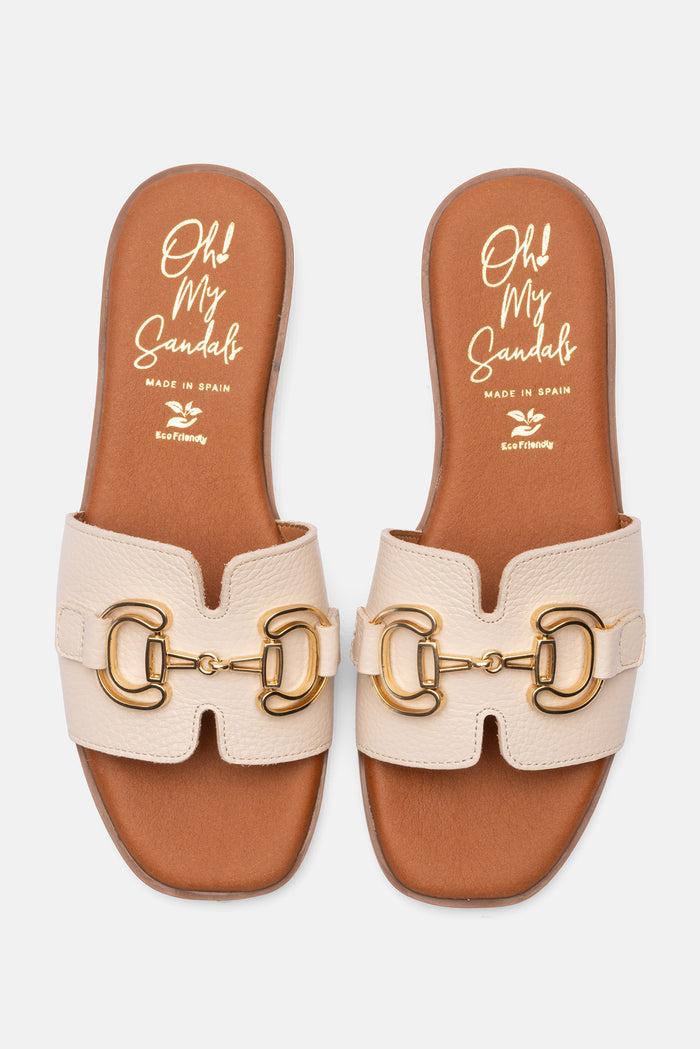 Oh My Sandals Sandalia Mujer Piel Helga Hielo