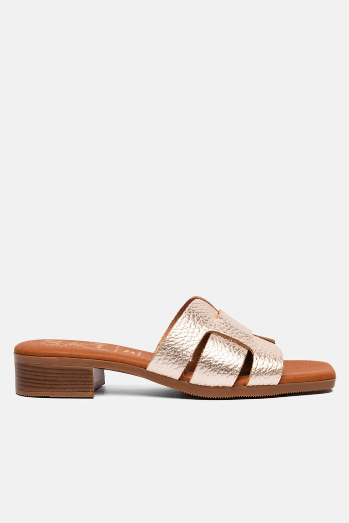 oh my sandals Sandalia Mujer Piel Ingrid Champán