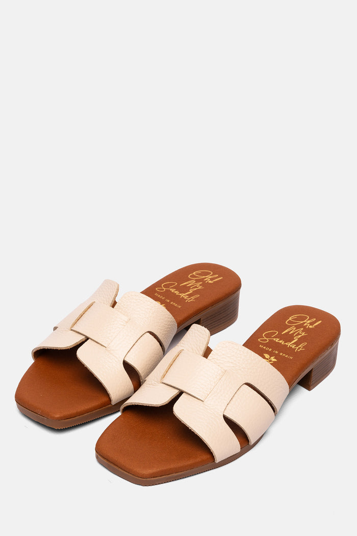 Oh My Sandals Sandalia Mujer Piel Ingrid Hielo