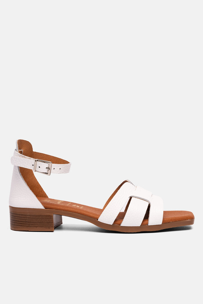 Oh My Sandals Sandalia Mujer Piel Julia Blanco