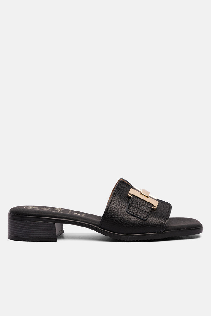 Oh My Sandals Sandalia Mujer Piel Kamala Negro