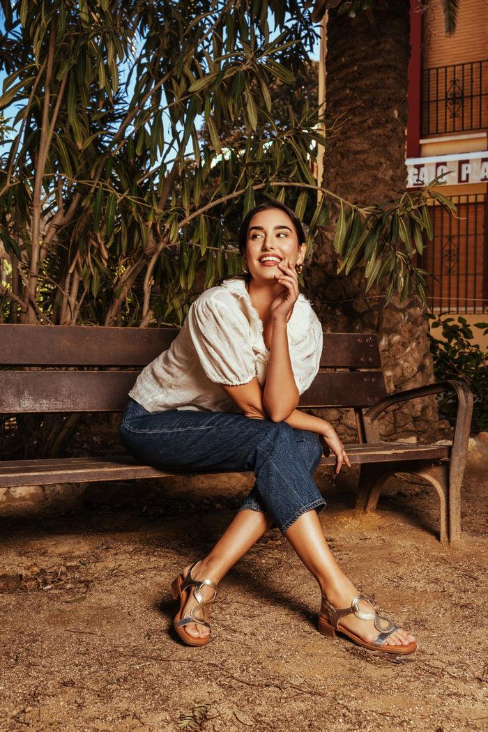 oh my sandals Sandalia Mujer Piel Leila Cava