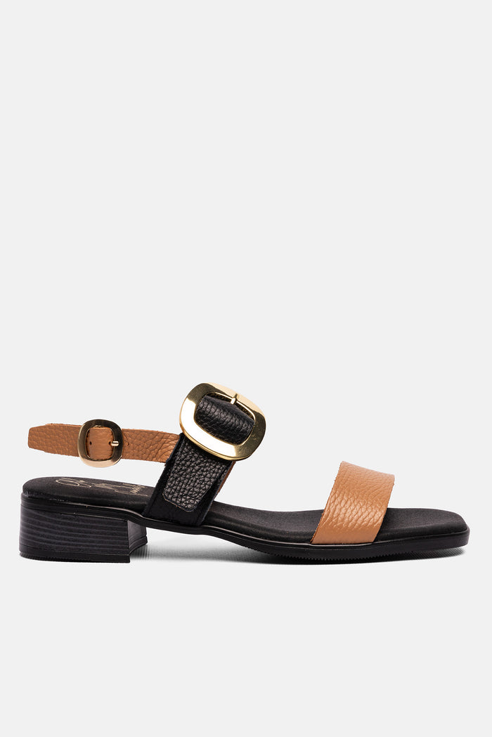 oh my sandals Sandalia Mujer Piel Malena Negro