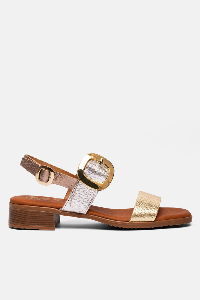 Oh My Sandals Sandalia Mujer Piel Malena Plata