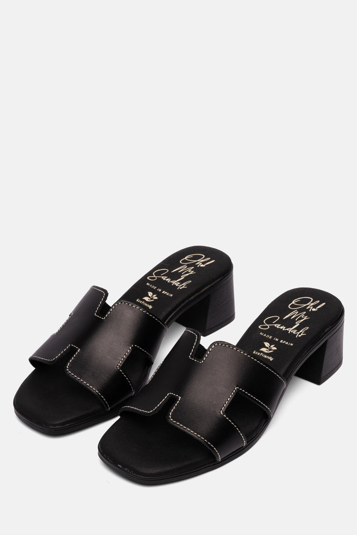 Oh My Sandals Sandalia Mujer Piel Nancy Negro