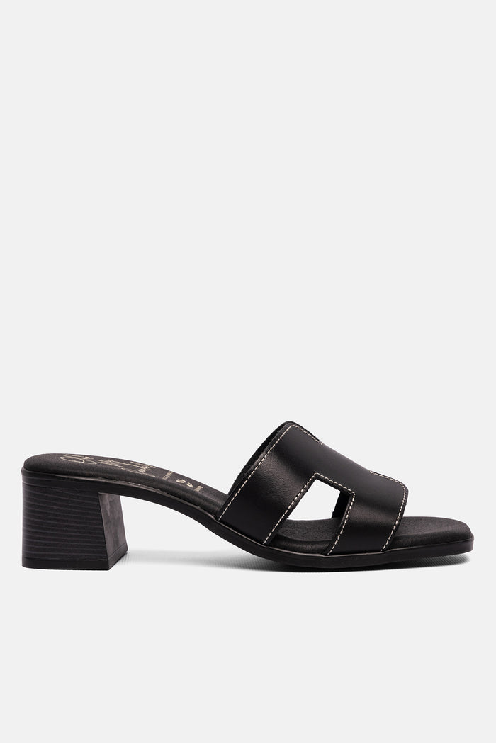 oh my sandals Sandalia Mujer Piel Nancy Negro