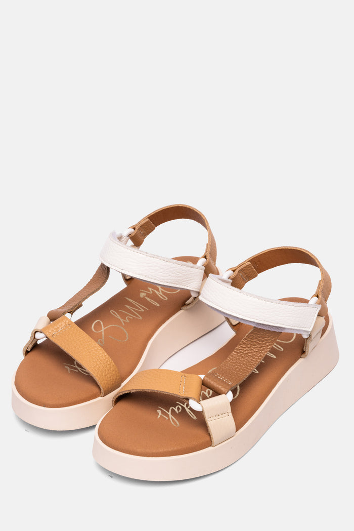 Oh My Sandals Sandalia Mujer Piel Salma Blanco