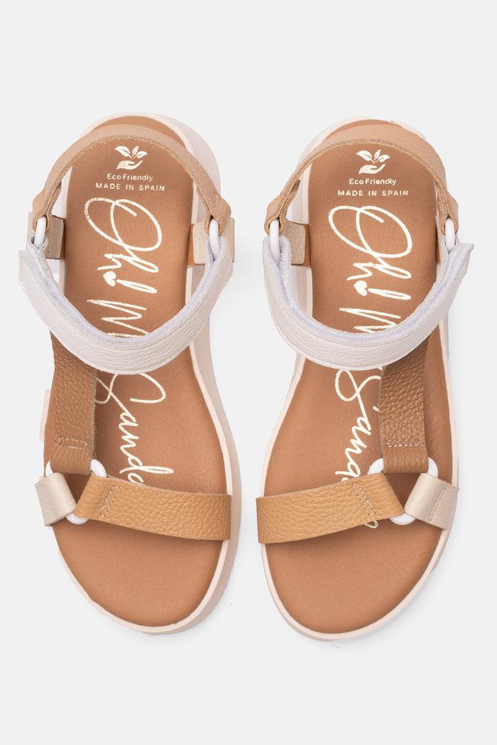 Oh My Sandals Sandalia Mujer Piel Salma Blanco