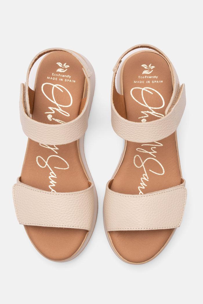 Oh My Sandals Sandalia Mujer Piel Selene Hielo