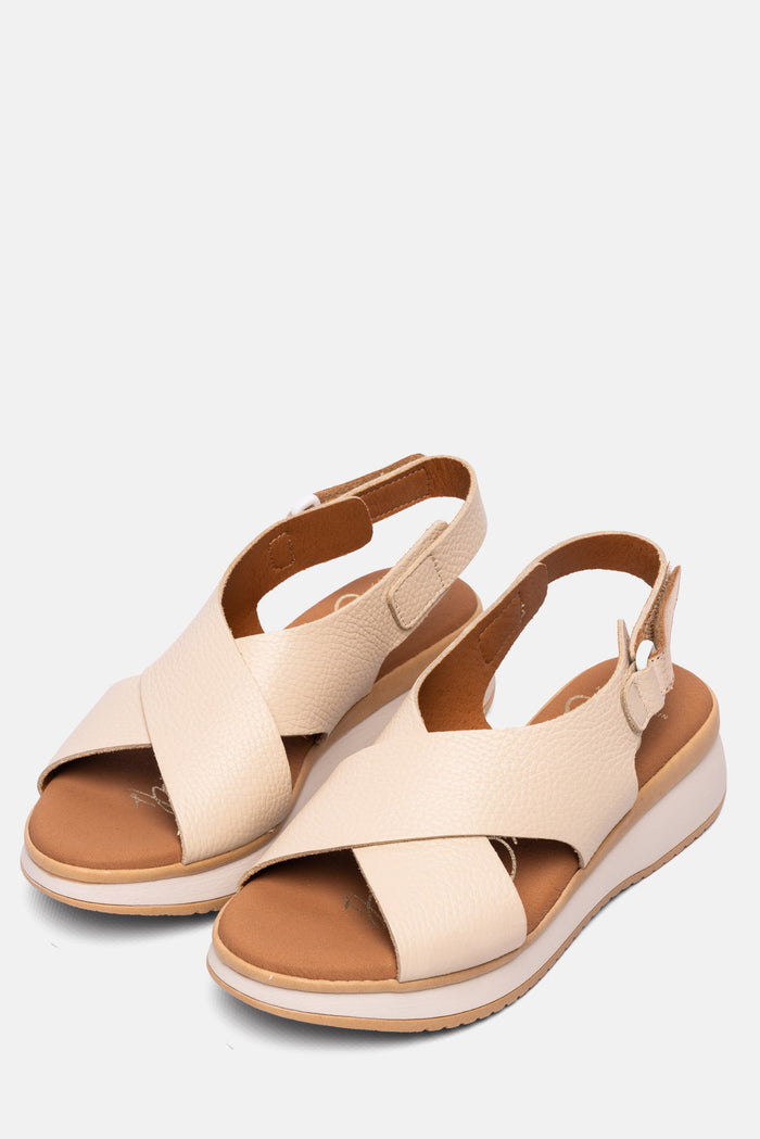 Oh My Sandals Sandalia Mujer Piel Soraya Hielo