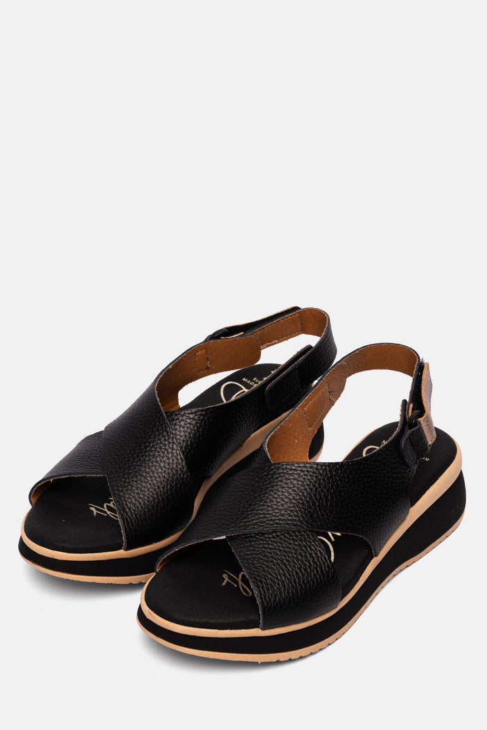 Oh My Sandals Sandalia Mujer Piel Soraya Negro