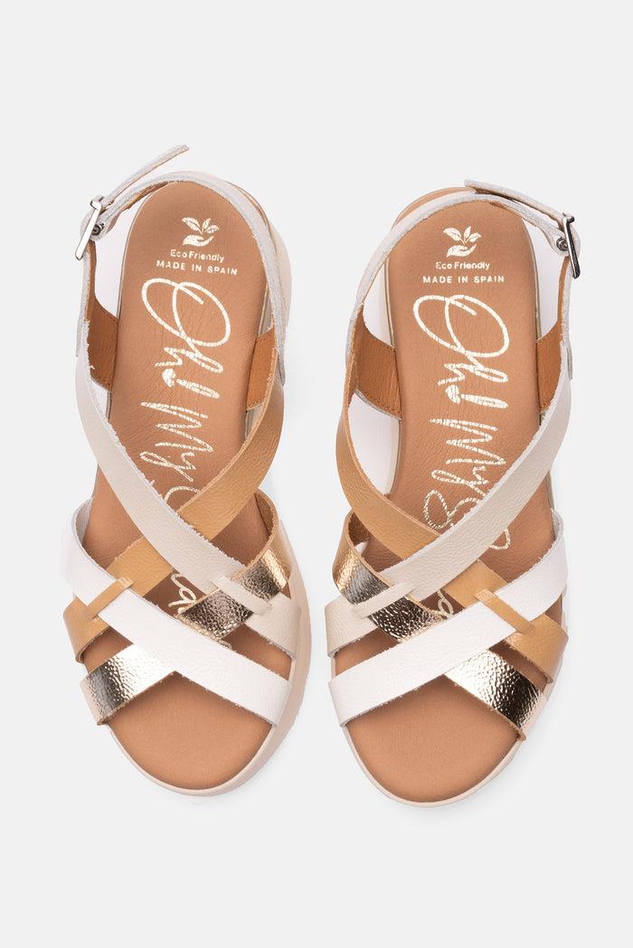 Oh My Sandals Sandalia Mujer Piel Úrsula Hielo