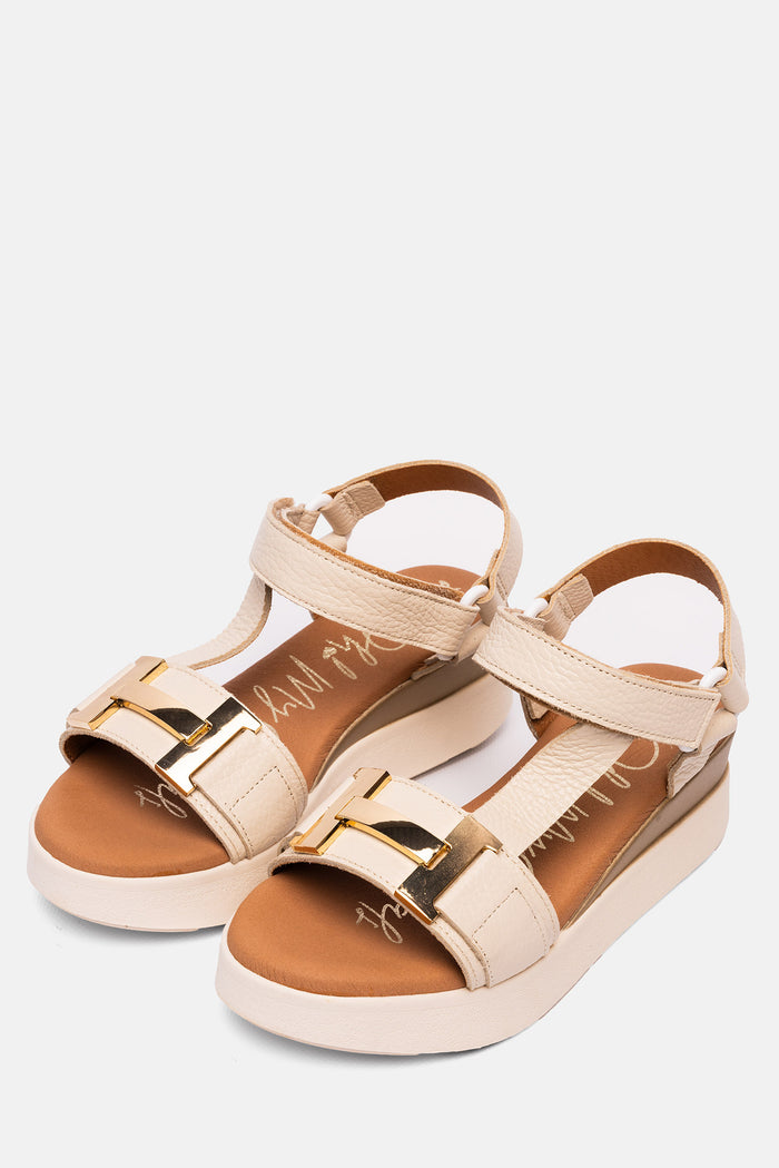 Oh My Sandals Sandalia Mujer Piel Vania Hielo