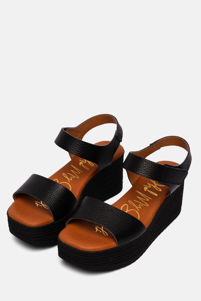 Oh My Sandals Sandalia Mujer Piel Zulema Negro