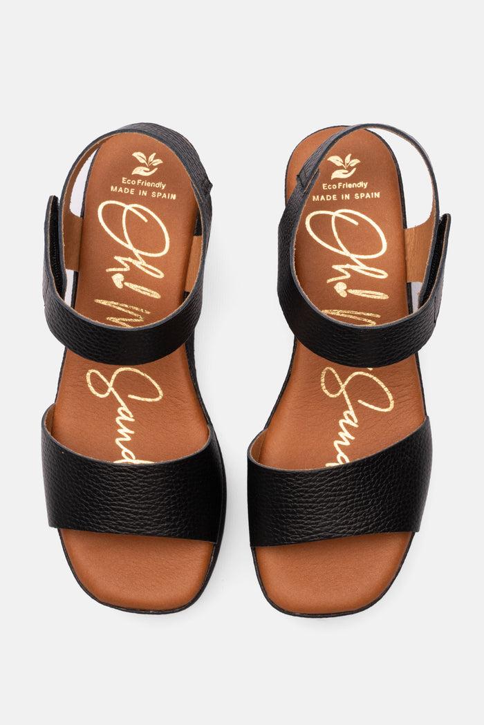 Oh My Sandals Sandalia Mujer Piel Zulema Negro
