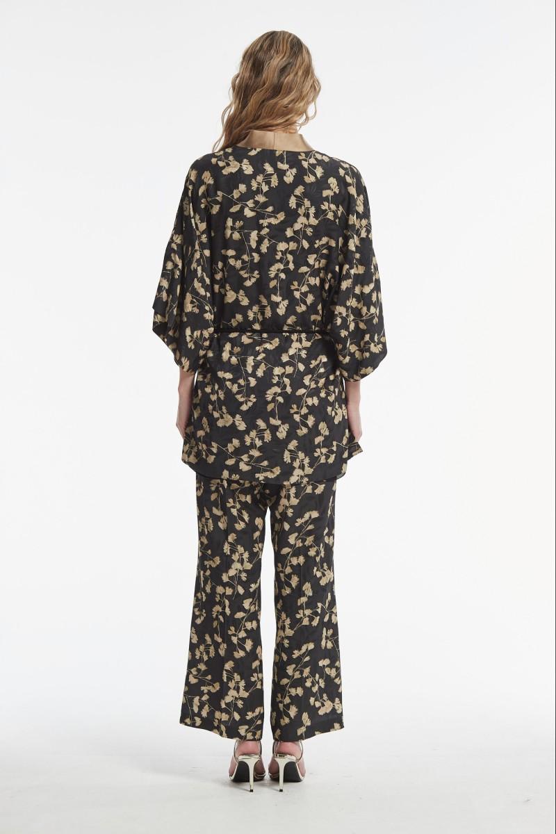 Oky Coky CHAQUETA POVEDA JACQUARD ECOVERO ESTAMPADO