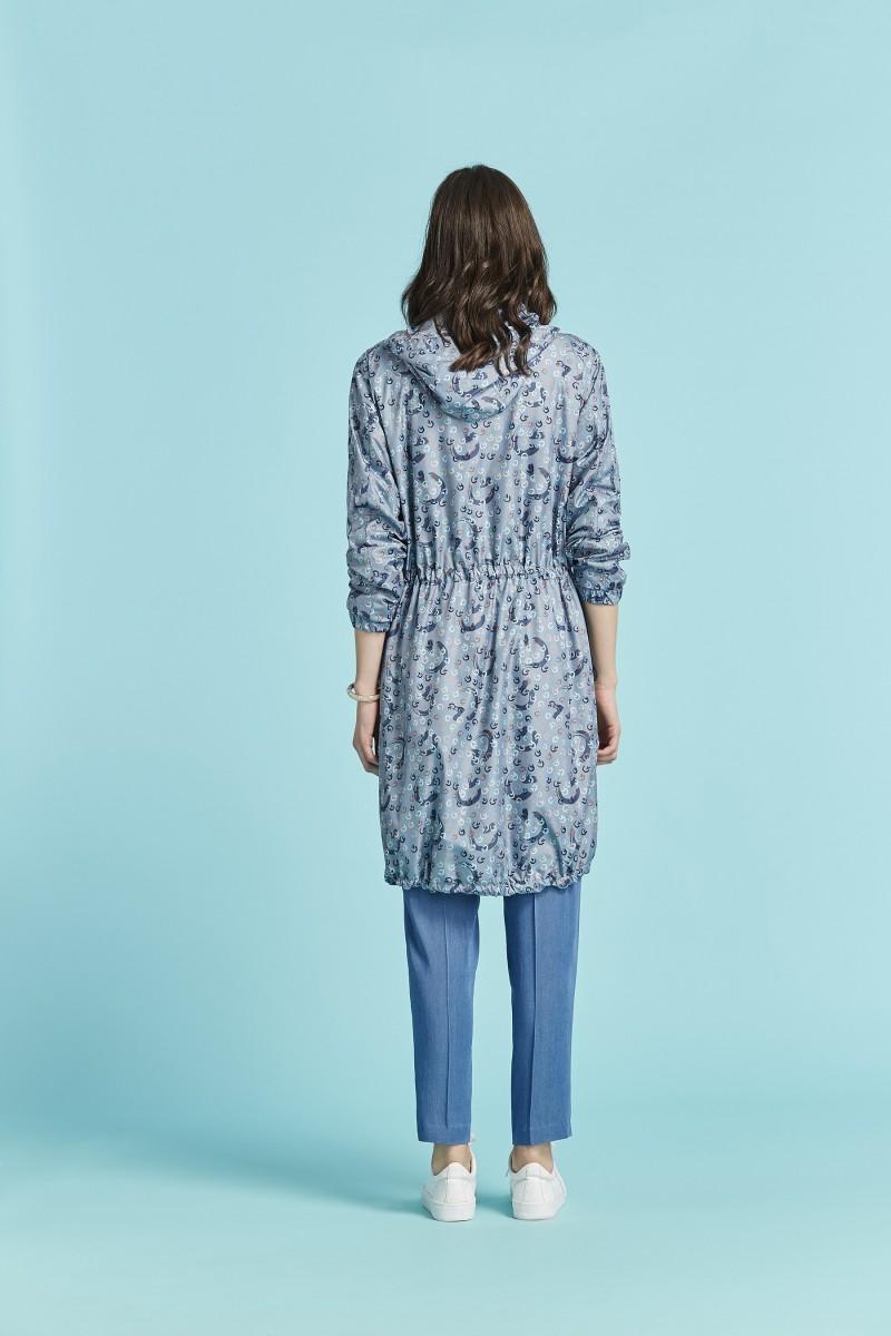 oky coky CHUBASQUERO LARGO PREM -ESTAMPADO EXCLUSIVO