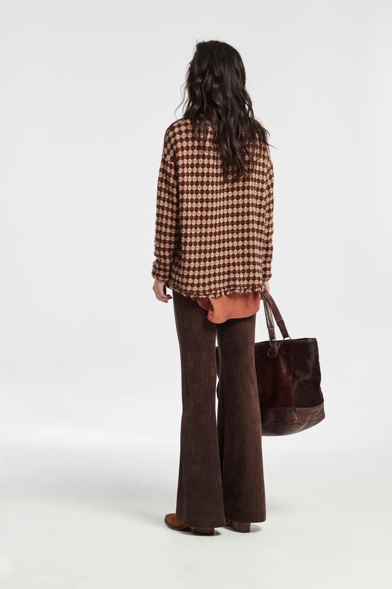 Oky Coky JERSEY HACIN CON FLECO PUNTO TRICOT TRICOLOR