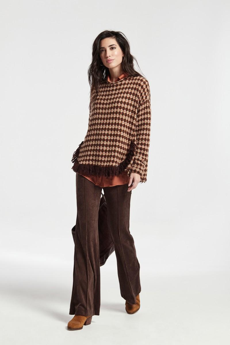 Oky Coky JERSEY HACIN CON FLECO PUNTO TRICOT TRICOLOR