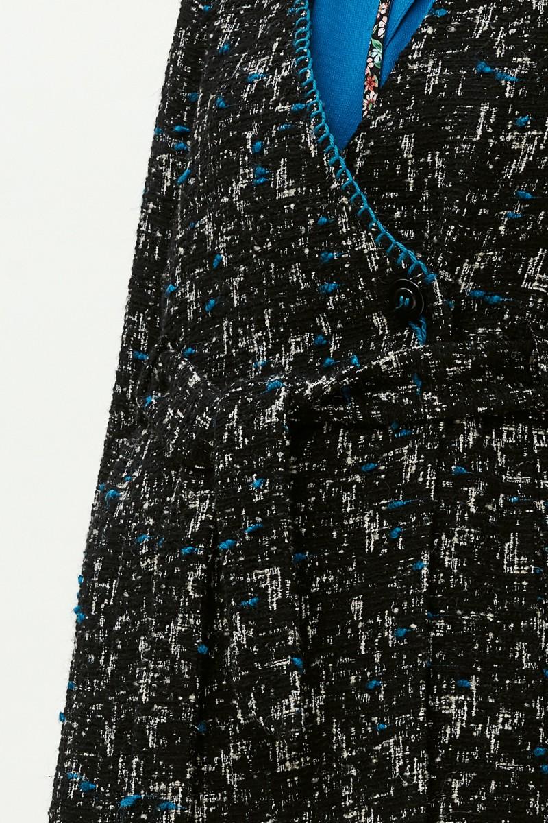 Oky Coky ABRIGO ENVOLVENTE-JACQUARD MOTAS