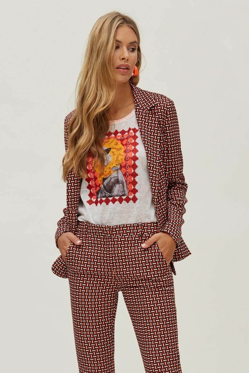 Oky Coky AMERICANA JACQUARD ELÁSTICO