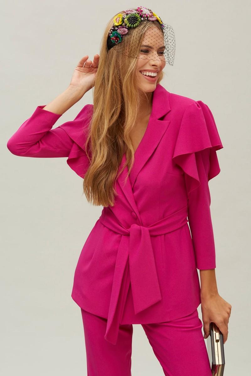 oky coky AMERICANA VOLANTE CREPÉ