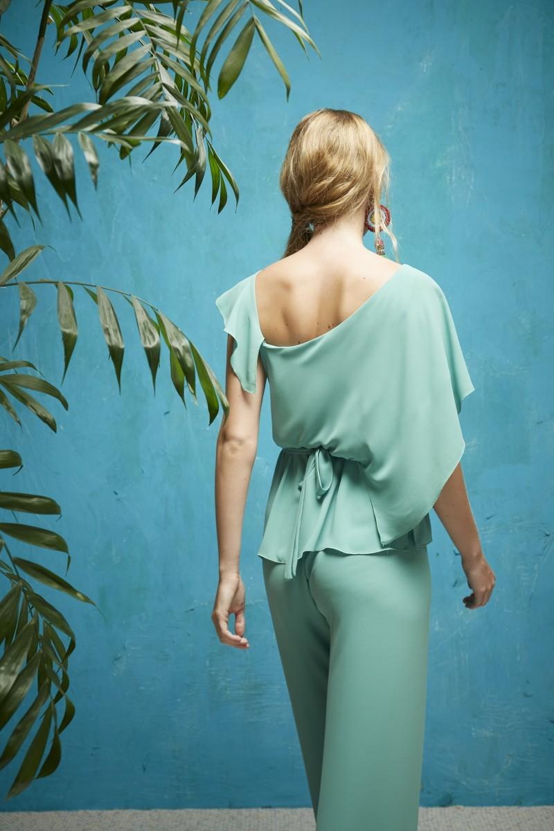 Oky Coky BLUSA ASIMÉTRICA SEBRIO GASA