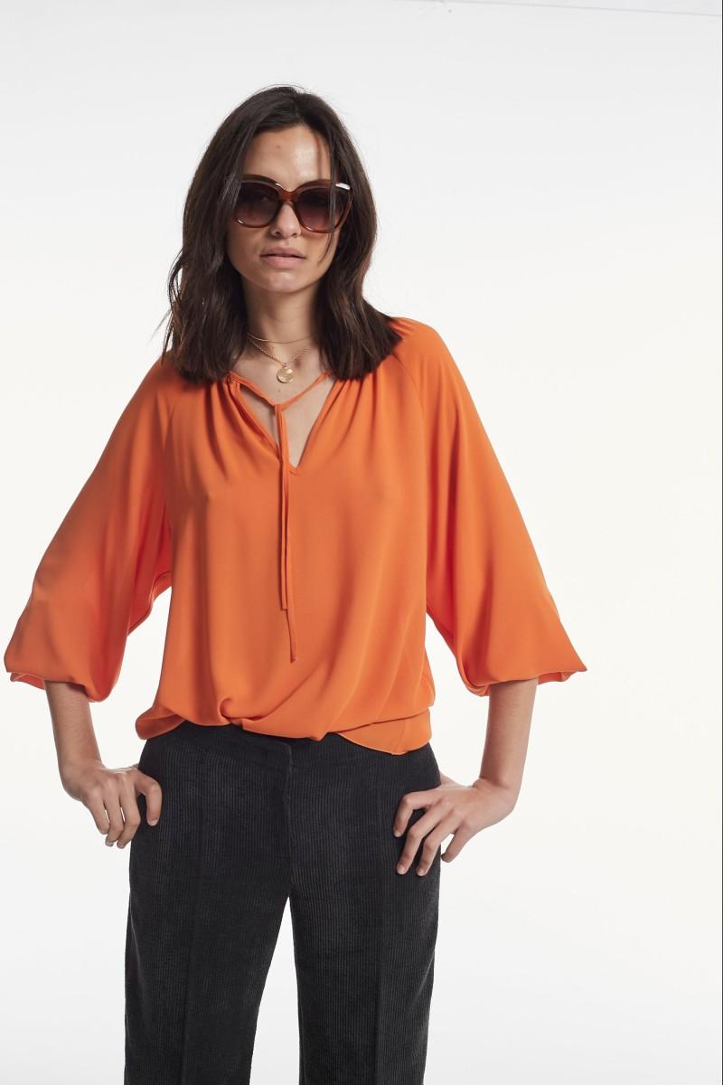 oky coky BLUSA MARNE GASA GEORGETTE