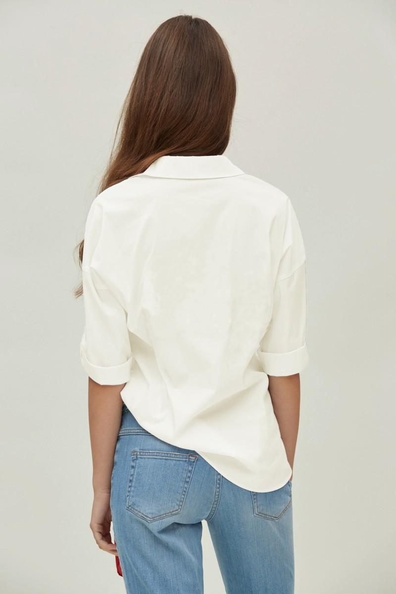 Oky Coky CAMISA BASICA-CREP MAROCAINE