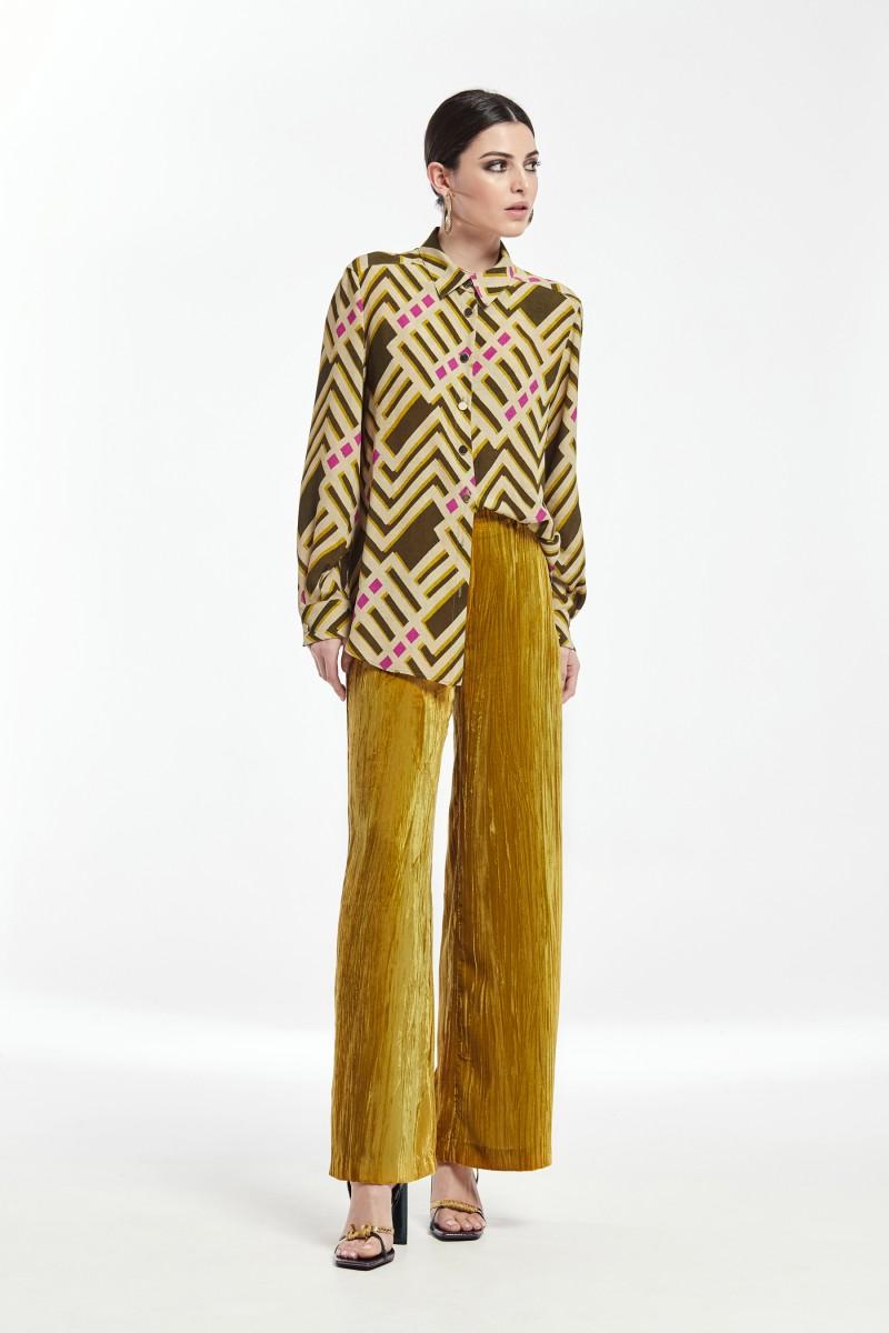 oky coky CAMISA BASICA VISCOSA ESTAMPADA