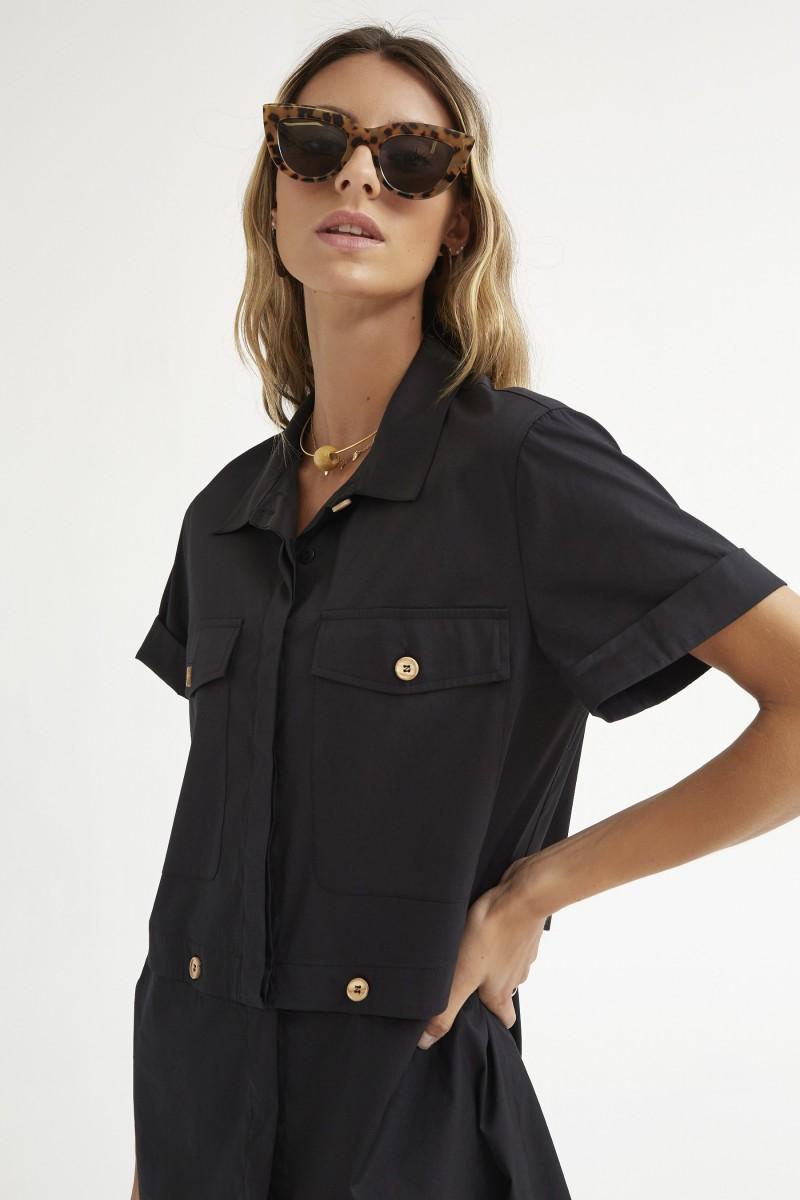 oky coky CAMISA DESMONTABLE POPELÍN STRECH