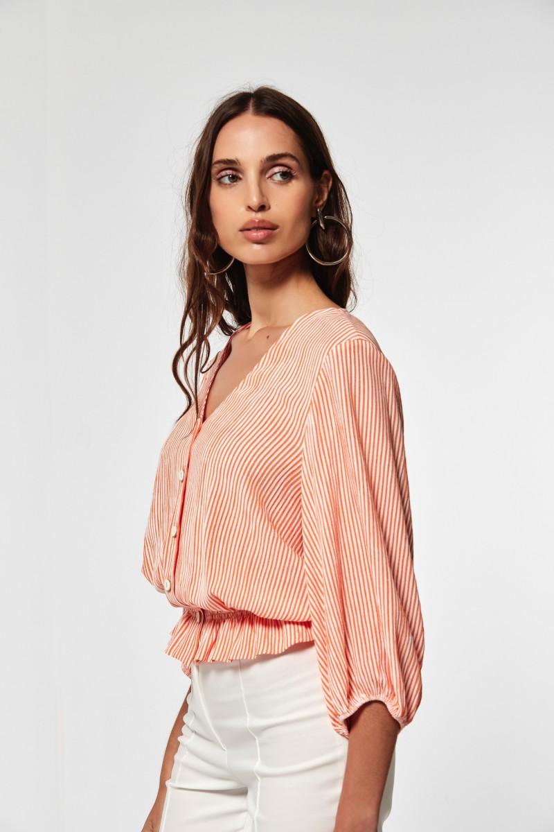 oky coky CAMISA ECODA RAYAS BICOLOR