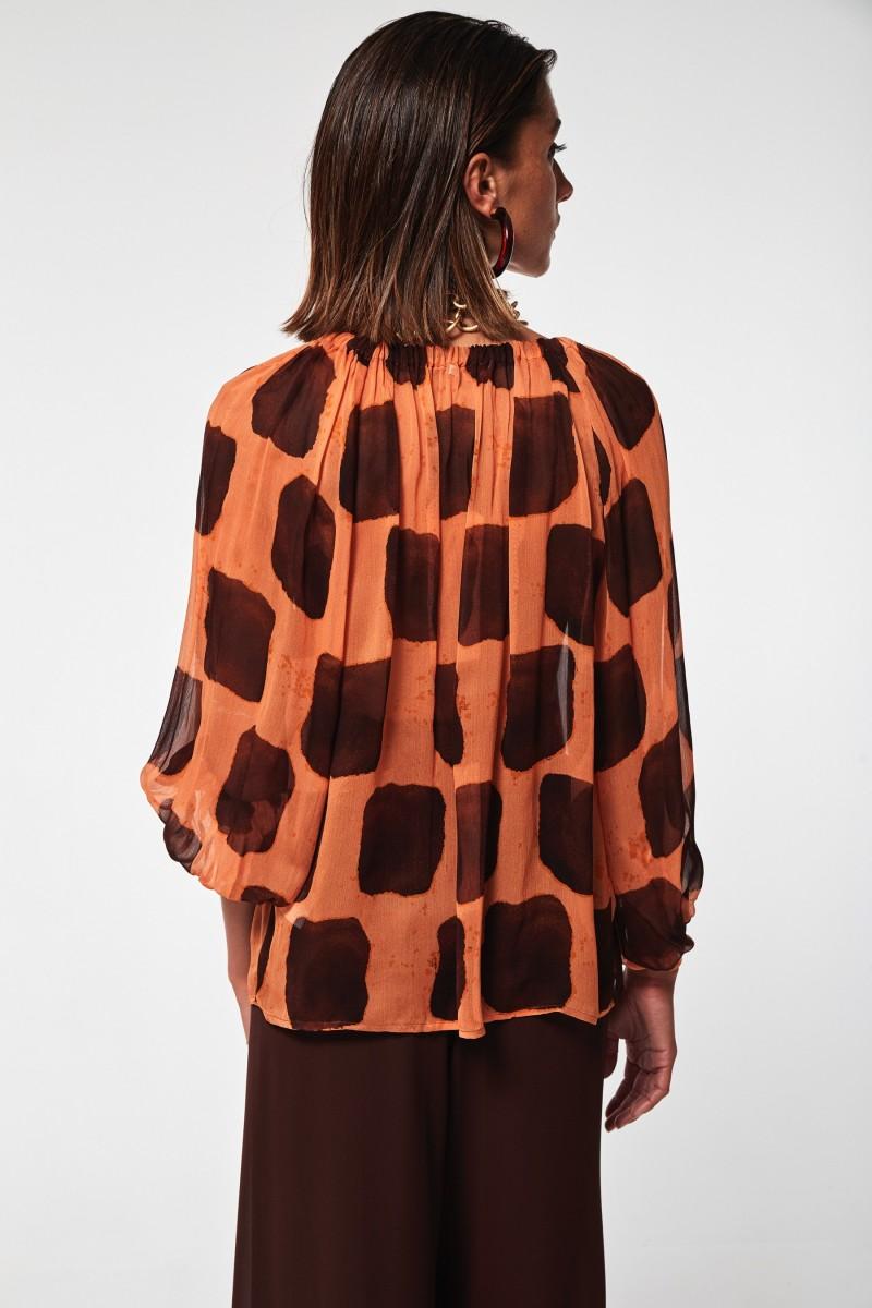 Oky Coky CAMISA ILCA GASA BAMBULA ESTAMPADA