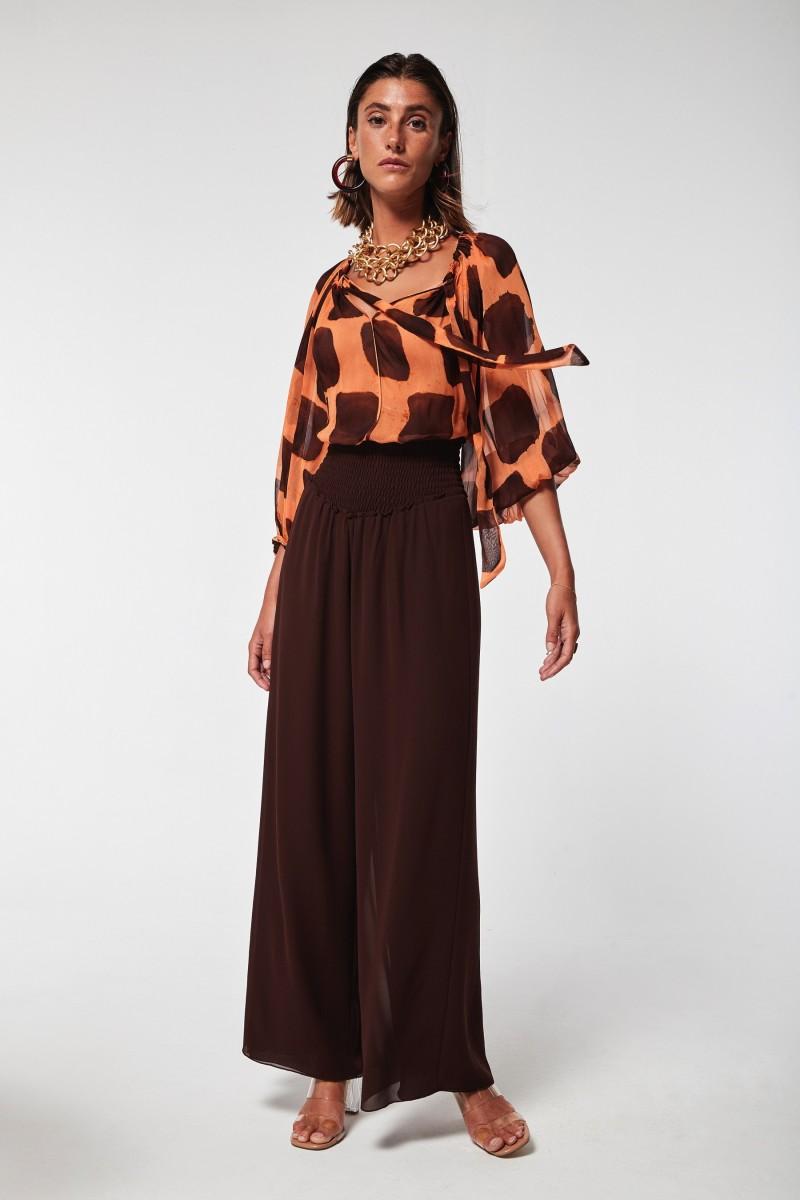 Oky Coky CAMISA ILCA GASA BAMBULA ESTAMPADA