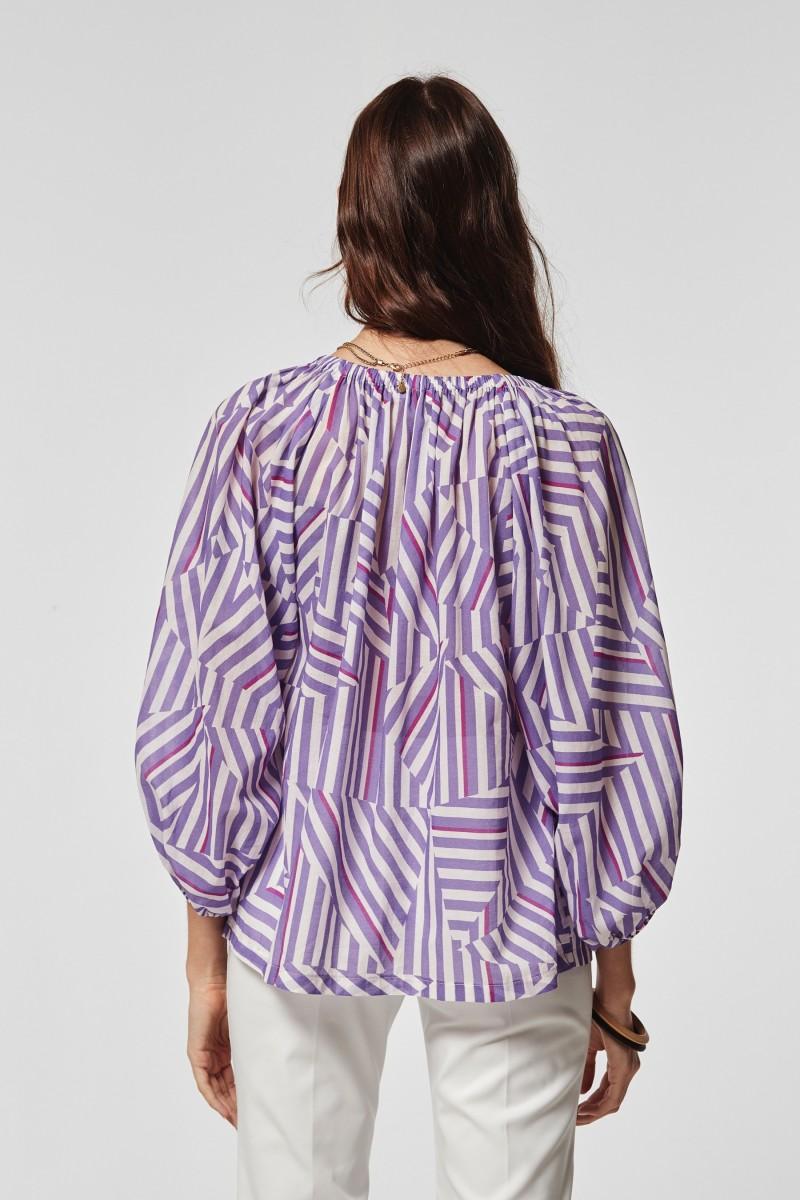 Oky Coky CAMISA ILCA VOILE DIBUJO GEOMETRICO