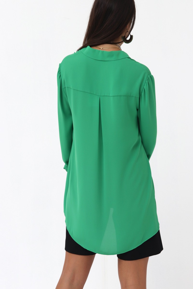 Oky Coky CAMISA LARGA DE GASA ABERTURAS