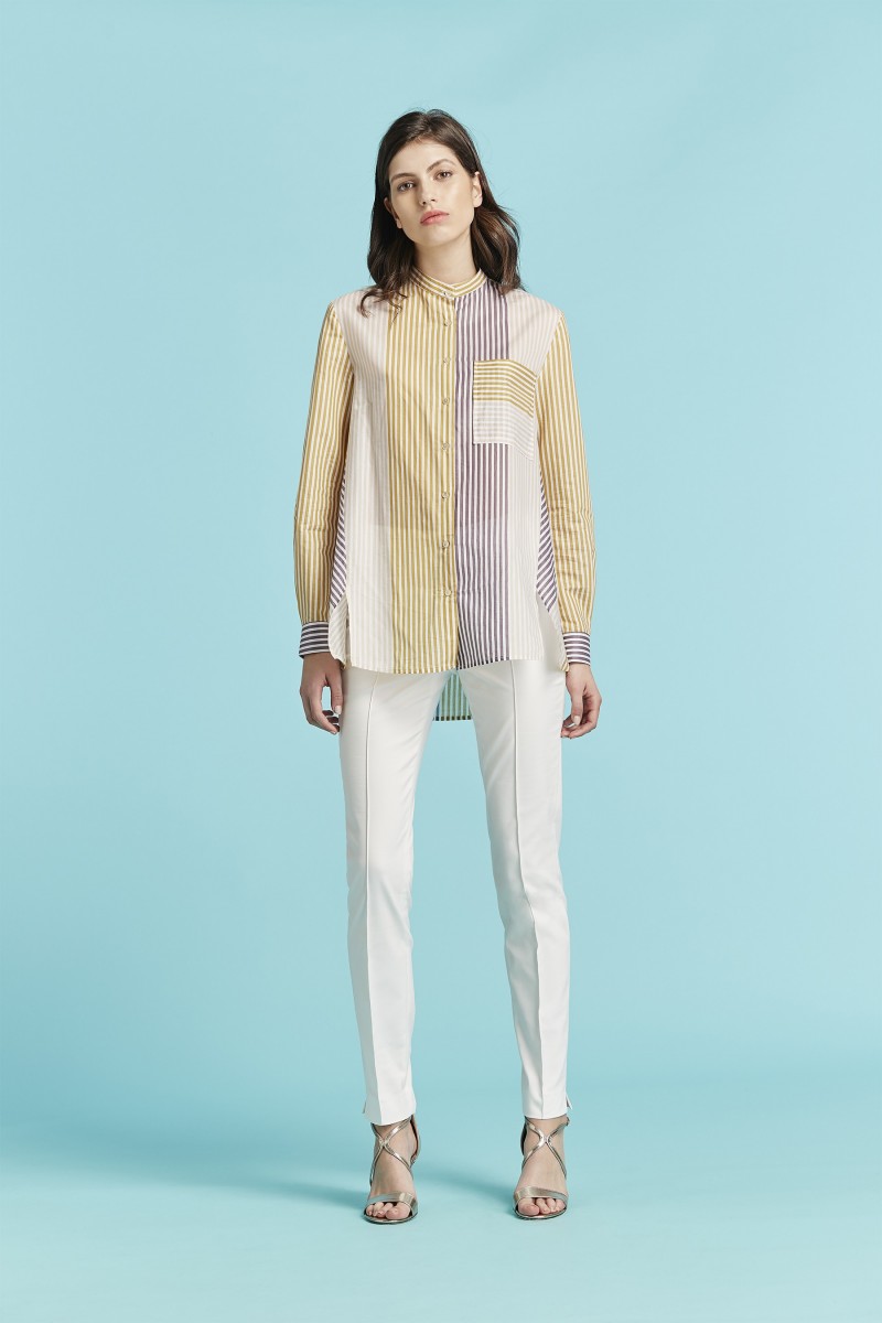 oky coky CAMISA LARGA MORT ALGODON RAYAS