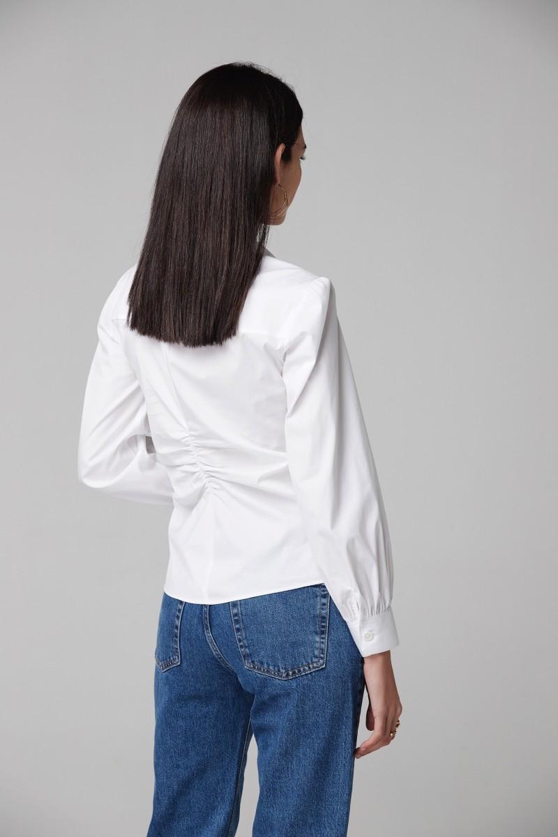 Oky Coky CAMISA MUSTA POPELÍN STRETCH