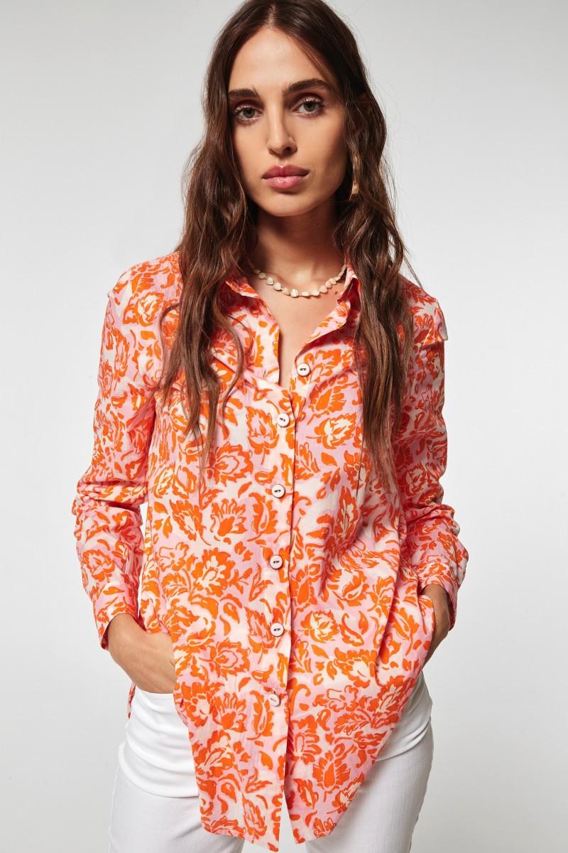 oky coky CAMISA NARIA VOILE ESTAMPADO