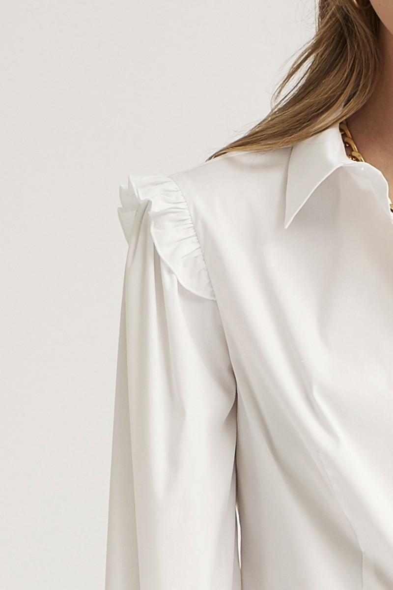 Oky Coky CAMISA PUÑOS FRUNCIDOS POPELIN STRETCH