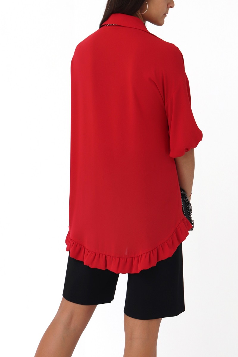 Oky Coky CAMISA VOLANTES GASA