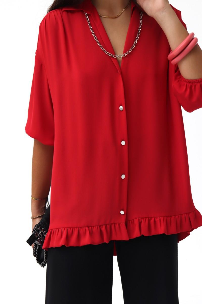 oky coky CAMISA VOLANTES GASA