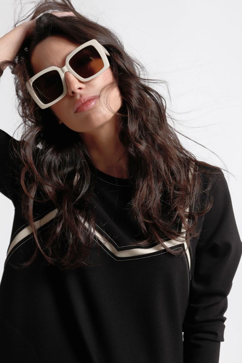 Oky Coky CAMISETA INTARSIA PUNTO ROMA LIGERO