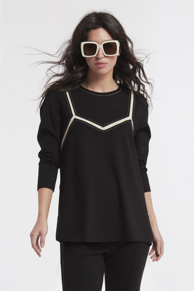 oky coky CAMISETA INTARSIA PUNTO SOFT