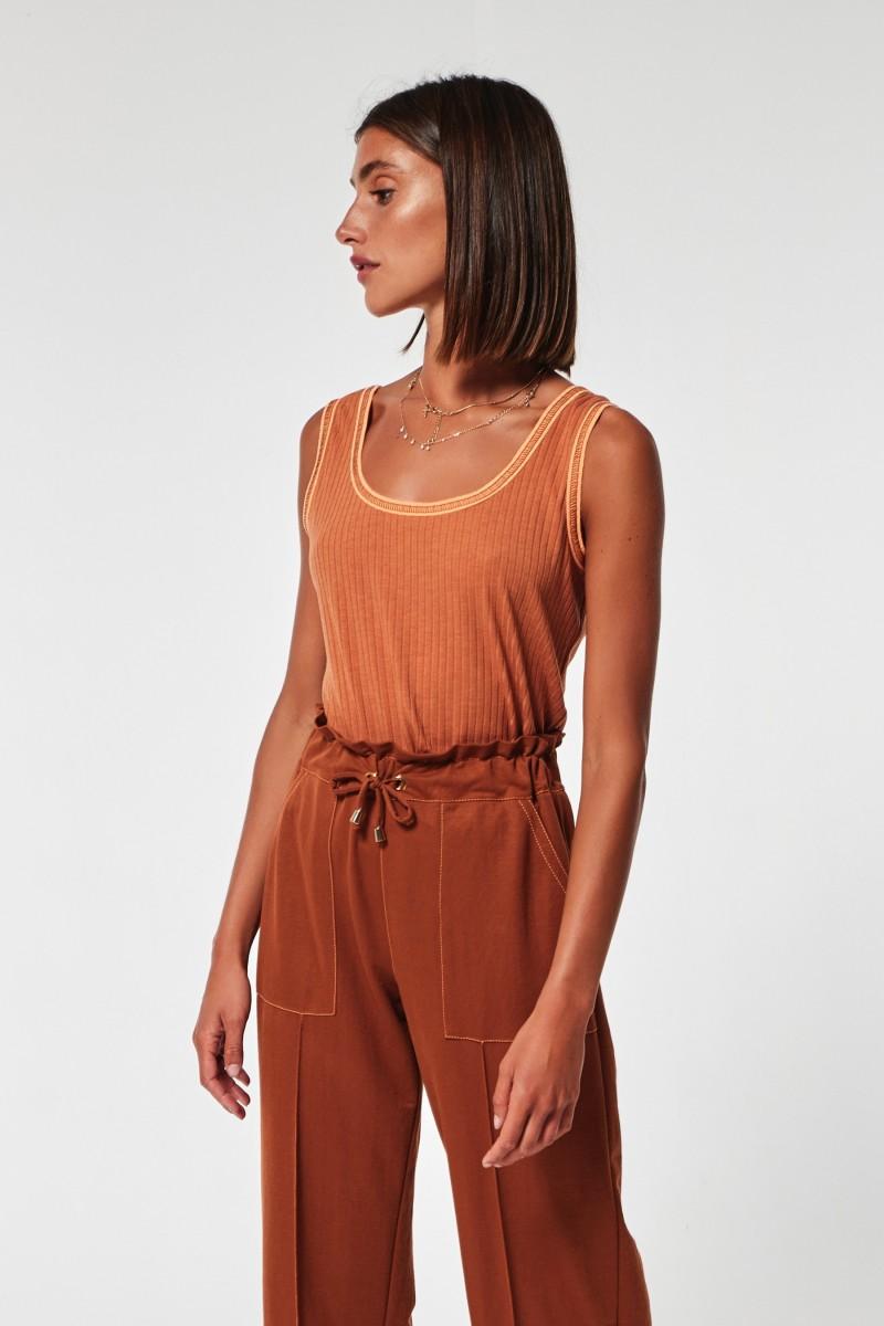 oky coky CAMISETA INTON PUNTO CANALÉ