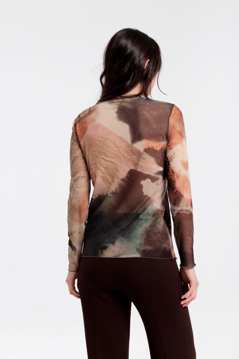 oky coky CAMISETA MANGA LARGA TUL ESTAMPADO