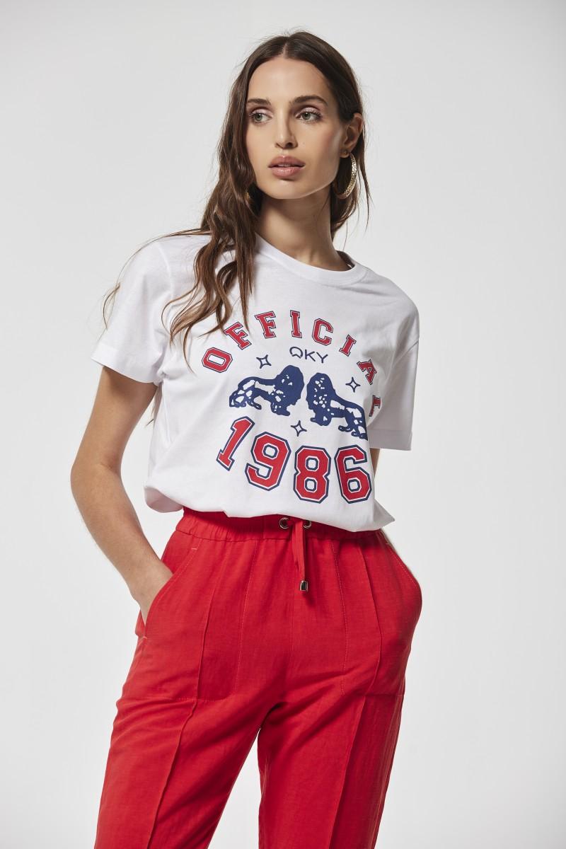 oky coky CAMISETA OFFICI PUNTO ALGODÓN